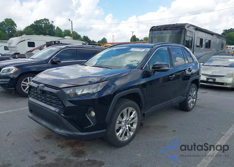 2019 Toyota Rav4 Xle Premium z USA, uszkodzony, nr VIN 2T3A1RFV0KW067639